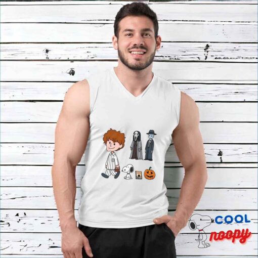 Alluring Snoopy Horror Movies T Shirt 3