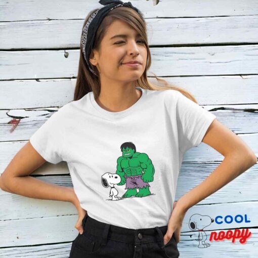 Alluring Snoopy Huk T Shirt 4