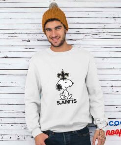 Alluring Snoopy New Orleans Saints Logo T Shirt 1