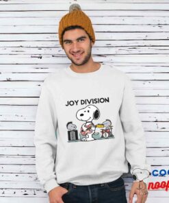 Amazing Snoopy Joy Division Rock Band T Shirt 1