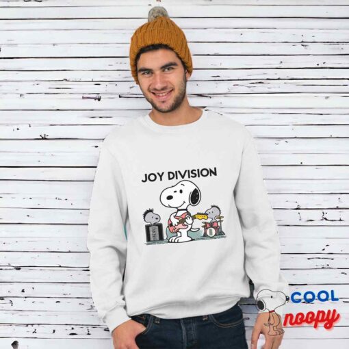 Amazing Snoopy Joy Division Rock Band T Shirt 1