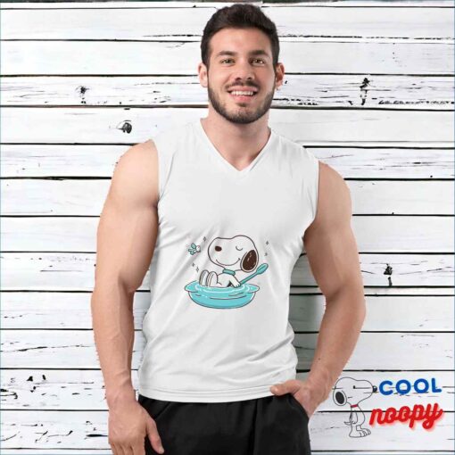 Amazing Snoopy Swim T Shirt 3