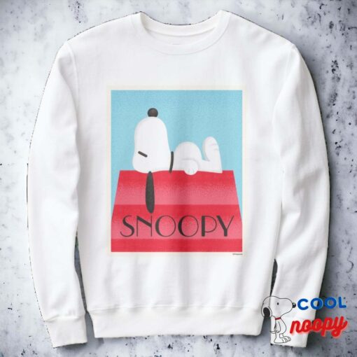 Art Deco Snoopy Sweatshirt 2