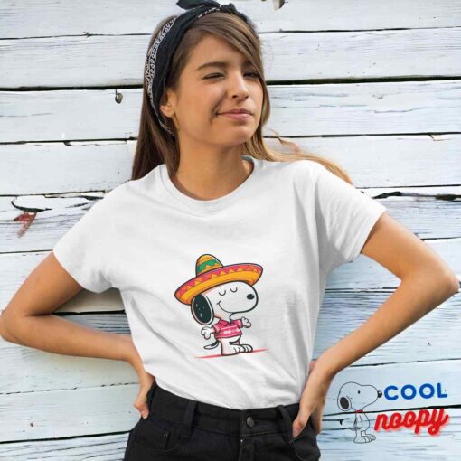 Astonishing Snoopy Mexican T Shirt 4