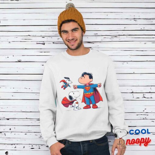 Astonishing Snoopy Superman T Shirt 1