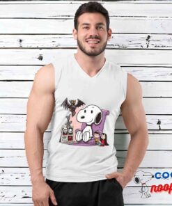 Attractive Snoopy Horror Movies T Shirt 3