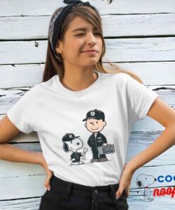 Attractive Snoopy Mechanic T Shirt 4