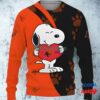 Bc Lions Snoopy Cute Heart Ugly Xmas Sweater 1
