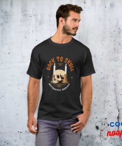 Back To Skull Authenthic Design T Shirt 3