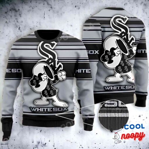 Baseball Mlb Chicago White Sox Fan, Snoopy Lover Ugly Christmas Sweater 1