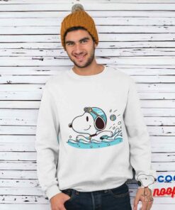 Beautiful Snoopy Swim T Shirt 1