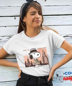 Best Snoopy Casablanca Movie T Shirt 4
