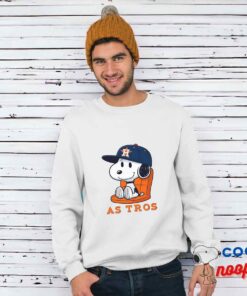 Best Selling Snoopy Houston Astros Logo T Shirt 1