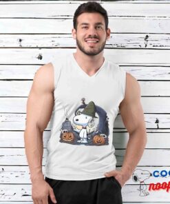 Best Selling Snoopy Nightmare Before Christmas Movie T Shirt 3