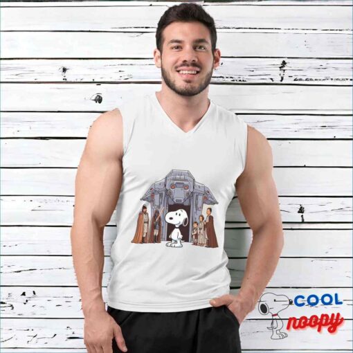 Best Selling Snoopy Star Wars Movie T Shirt 3