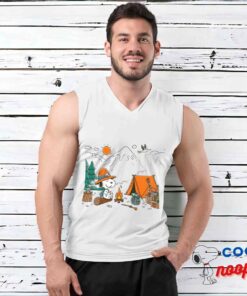 Bountiful Snoopy Camping T Shirt 3