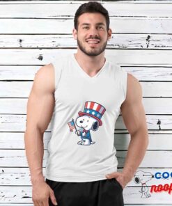 Bountiful Snoopy Patriotic T Shirt 3