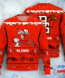 Bowling Green Falcons Snoopy Ncaa Ugly Christmas Sweater 1