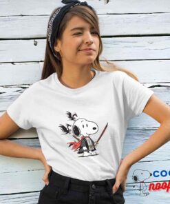 Brilliant Snoopy Demon Slayer T Shirt 4