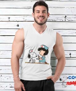 Brilliant Snoopy Nurse T Shirt 3