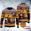 Charlie Brown Snoopy Washington Redskins Ugly Christmas Sweater 1