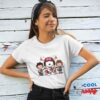 Cheerful Snoopy Acdc Rock Band T Shirt 4