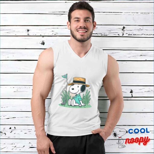 Colorful Snoopy Golf T Shirt 3