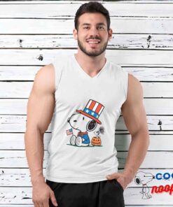 Comfortable Snoopy 4th Of July T Shirt 3