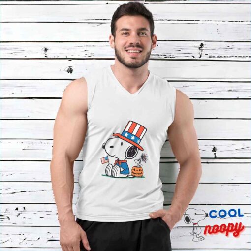 Comfortable Snoopy 4th Of July T Shirt 3