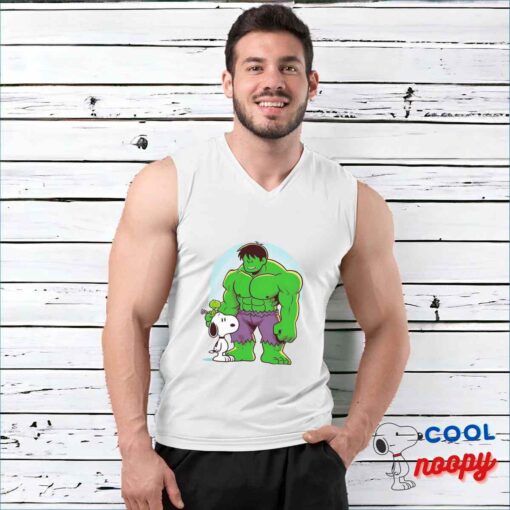 Comfortable Snoopy Huk T Shirt 3