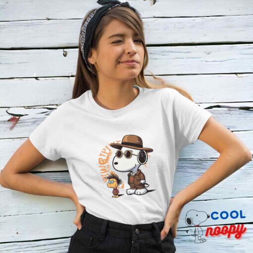 Comfortable Snoopy Ralph Lauren T Shirt 4