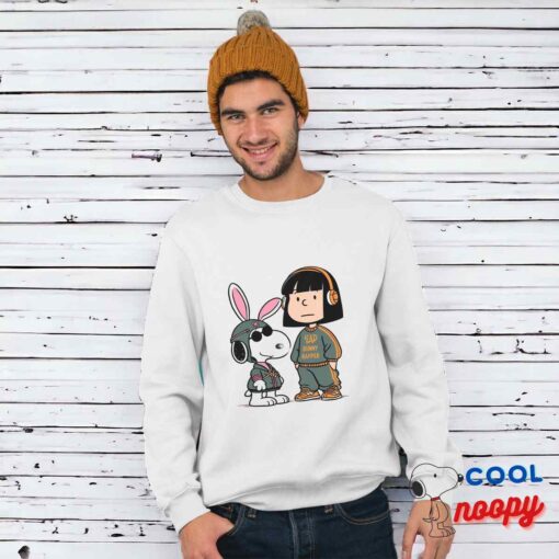 Cool Snoopy Bad Bunny Rapper T Shirt 1
