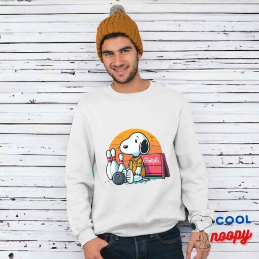 Cool Snoopy Bowling T Shirt 1