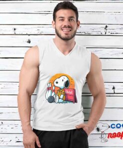 Cool Snoopy Bowling T Shirt 3