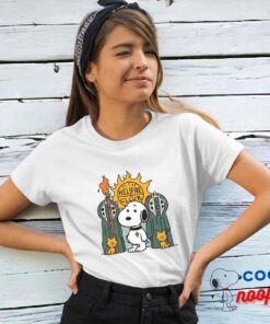 Cool Snoopy Hellfire Club T Shirt 4