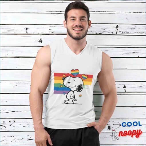 Cool Snoopy Pride Symbol T Shirt 3