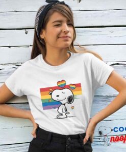 Cool Snoopy Pride Symbol T Shirt 4