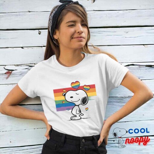 Cool Snoopy Pride Symbol T Shirt 4