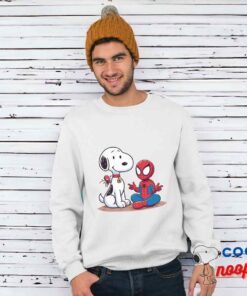 Cool Snoopy Spiderman T Shirt 1
