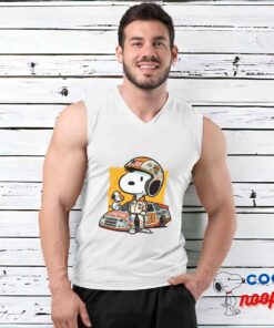 Creative Snoopy Nascar T Shirt 3
