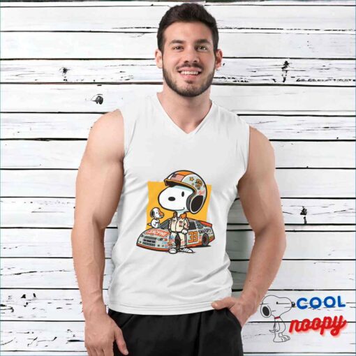 Creative Snoopy Nascar T Shirt 3