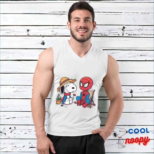 Creative Snoopy Spiderman T Shirt 3