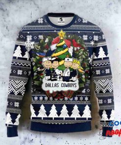 Dallas Cowboys Snoopy Dog Ugly Christmas Sweater 1