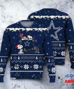 Dallas Cowboys Ugly Sweater Snoopy Night Ugly Christmas Sweater 1