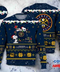 Denver Nuggets Snoopy Nba Ugly Christmas Sweater 1