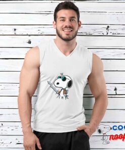 Discount Snoopy Attack On Titan T Shirt 3