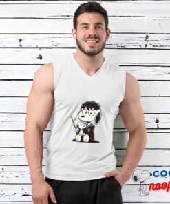 Discount Snoopy Harry Potter T Shirt 3