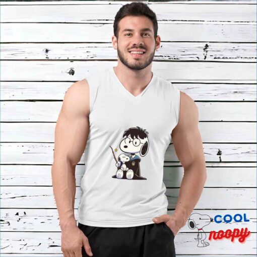 Discount Snoopy Harry Potter T Shirt 3