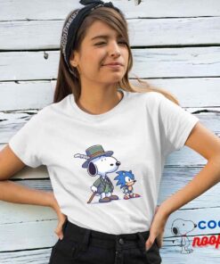 Discount Snoopy Sonic T Shirt 4