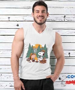 Excellent Snoopy Camping T Shirt 3